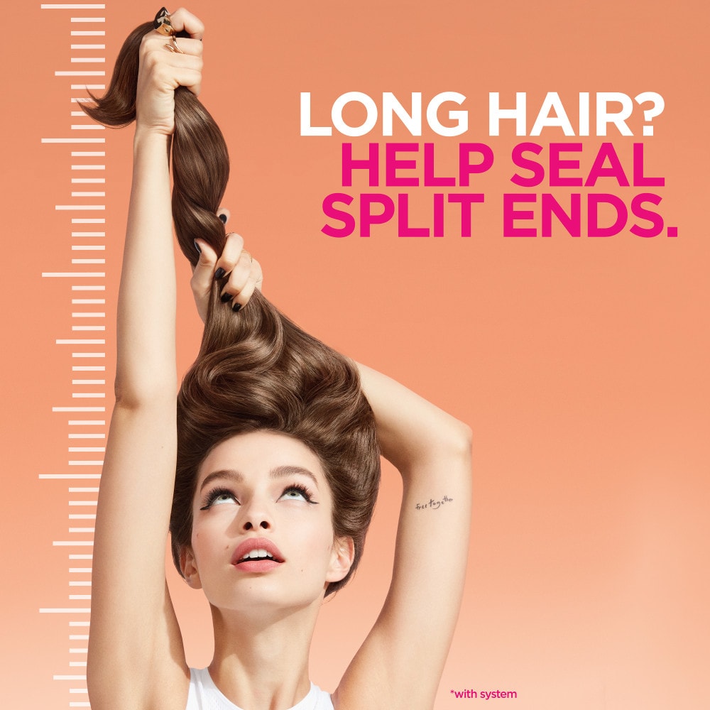 Long hair? Help seal split ends!